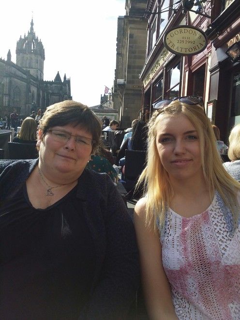 Ronja Hammernes og Gunn Lisbeth Pedersen Edinburgh Ronja Hammernes og Gunn Lisbeth Pedersen Edinburgh