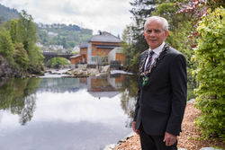 Ordfører Olav Hafstad ©Kenneth Gjesdal Ordfører Olav Hafstad