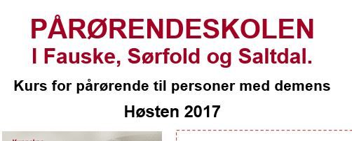 Pårørendeskolen utklipp Pårørendeskolen utklipp