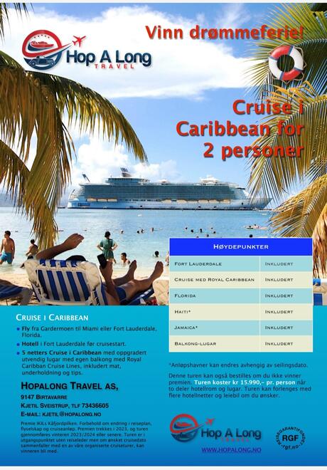 Cruise i Caribbian