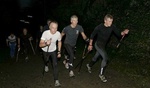 Her trener en gjeng fra Bækkelaget SK elghufs før sesongen 2007/08