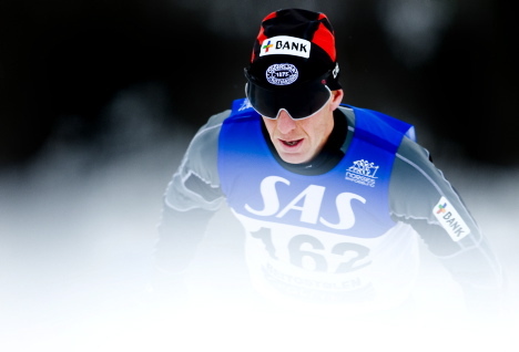 Geir Ludvik Aasen Ouren i 15 km. fri Beito lørdag Foto: Geir Olsen Geir Ludvik Aasen Ouren i 15 km. fri Beito lørdag