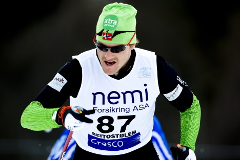 Jens Arne Svartedal under 10 km klassisk p Beito under den nasjonale pningen 2008