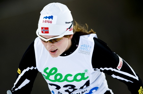 Solfrid Braathen i 5 km klassisk p Beito under den nasjonale pningen 2008 Geir Olsen Solfrid Braathen i 5 km klassisk p Beito under den nasjonale pningen 2008