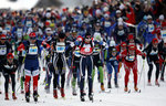Fra starten i årets Birkebeinerrenn.