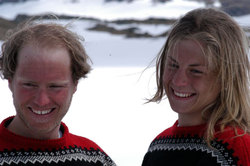 Martin Johnsrud Sundby og Astrid U. Jacobsen Foto: Ivar Haugen Martin Johnsrud Sundby og Astrid U. Jacobsen
