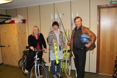 sandra asmyhr, aina kristoffersen, ole gabrielsen  