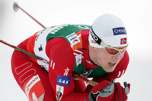 Tore Ruud Hofstad på stafetten under ski-VM i Liberec i 2009, hvor Norge gikk inn til gull. Foto: Domanski/NordicFocus. Tore Ruud Hofstad på stafetten under ski-VM i Liberec i 2009, hvor Norge gikk inn til gull. Foto: Domanski/NordicFocus.