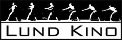 Lund kino logo svart hvitt