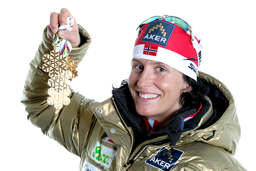 Marit Bjørgen med medaljefangsten fra VM i Oslo og Holmenkollen 2011. Foto: Hemmersbach/NordicFocus. Marit Bjørgen med medaljefangsten fra VM i Oslo og Holmenkollen 2011. Foto: Hemmersbach/NordicFocus.
