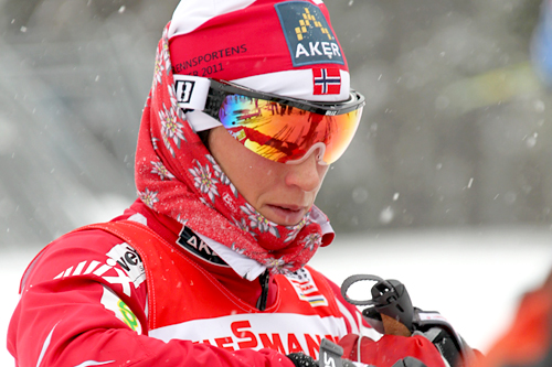 Marit Bjørgen forbereder seg til verdenscuprunden i Szklarska Poreba 2012. Foto: Hemmersbach/NordicFocus. Marit Bjørgen forbereder seg til verdenscuprunden i Szklarska Poreba 2012. Foto: Hemmersbach/NordicFocus.