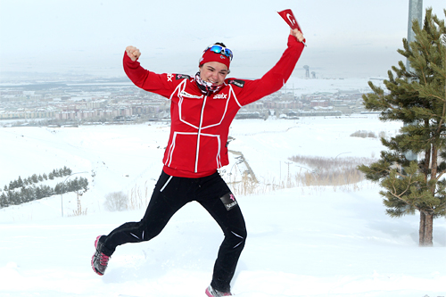 Hilde Losgård Landheim fra Tynset er av de som skal gå for Norge på sprinten under junior-VM 2012. Foto: Erik Borg. Hilde Losgård Landheim fra Tynset er av de som skal gå for Norge på sprinten under junior-VM 2012. Foto: Erik Borg.