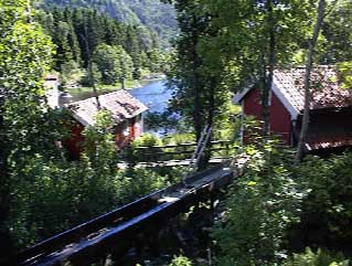 Kvernfossen (Lund bygdemuseum) Kvernfossen (Lund bygdemuseum)