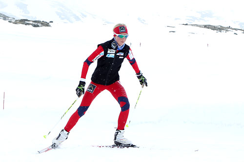 Kristin Størmer Steiras skade etter sammenstøtet med en bil er verre enn først antatt. Turen til Sognefjellet måtte derfor avbrytes. Her er hun på landslagets samling ved Sognefjellshytta forrige sommer. Foto: Erik Borg. Kristin Størmer Steiras skade etter sammenstøtet med en bil er verre enn først antatt. Turen til Sognefjellet måtte derfor avbrytes. Her er hun på landslagets samling ved Sognefjellshytta forrige sommer. Foto: Erik Borg.