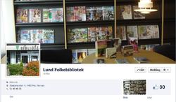 Lund folkebibliotek- facebook