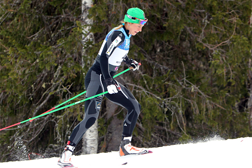 Astrid Uhrenholdt Jacobsen gjorde sine saker i den 10 km lange Beitosprinten i fristil så bra at det ble en god 6. plass. Foto: Erik Borg. Astrid Uhrenholdt Jacobsen gjorde sine saker i den 10 km lange Beitosprinten i fristil så bra at det ble en god 6. plass. Foto: Erik Borg.