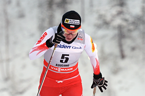 Justyna Kowalczyk holdt høyest fart av samtlige i prologen i verdenscupsprinten i Kuusamo 2012. Foto: Felgenhauer/NordicFocus. Justyna Kowalczyk holdt høyest fart av samtlige i prologen i verdenscupsprinten i Kuusamo 2012. Foto: Felgenhauer/NordicFocus.