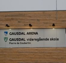 Skilt Gausdal Arena