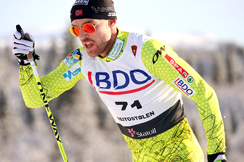 Tord Asle Gjerdalen underveis i den nasjonale sesongåpningens 15 km klassisk i Beitosprinten 2012. Foto: Geir Nilsen/Langrenn.com. Tord Asle Gjerdalen underveis i den nasjonale sesongåpningens 15 km klassisk i Beitosprinten 2012. Foto: Geir Nilsen/Langrenn.com.