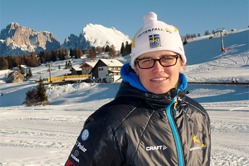Ida Ingemarsdotter på samling i Seiser Alm ved inngangen til 2013. Foto: Petter Soleng Skinstad/Langrenn.com. Ida Ingemarsdotter på samling i Seiser Alm ved inngangen til 2013. Foto: Petter Soleng Skinstad/Langrenn.com.