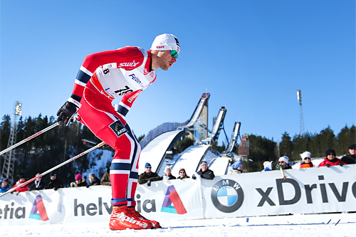 Petter Northug jr. brukte sin innebygde turbo til det fulle da han utklasset konkurrentene på 15 km klassisk med intervallstart i Lahti under verdenscupen 2013. Foto: Laiho/NordicFocus. Petter Northug jr. brukte sin innebygde turbo til det fulle da han utklasset konkurrentene på 15 km klassisk med intervallstart i Lahti under verdenscupen 2013. Foto: Laiho/NordicFocus.