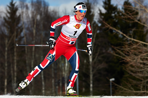 Marit Bjørgen på vei mot seier i minitouren i Stockholm og Falun 2013. Foto: Felgenhauer/NordicFocus. Marit Bjørgen på vei mot seier i minitouren i Stockholm og Falun 2013. Foto: Felgenhauer/NordicFocus.
