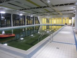 Åpning av LUNDBADET nærmer seg (foto: Rolv Lende) Åpning av LUNDBADET nærmer seg