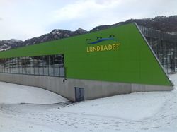 Lundbadet fasade Lundbadet fasade