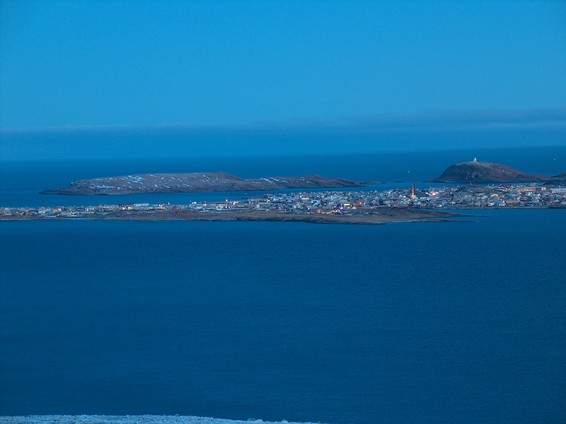 Vardø fra Domen