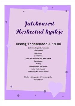 Julekonsert Heskestad Julekonsert Heskestad