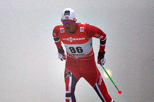 Chris Jespersen gikk inn til tredjeplass på prologen som innleder Tour de Ski 2013/2014. Foto: Felgenhauer/NordicFocus. Chris Jespersen gikk inn til tredjeplass på prologen som innleder Tour de Ski 2013/2014. Foto: Felgenhauer/NordicFocus.