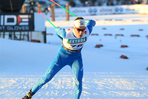 Aleksander Dyrberg Ek underveis i sprint-prologen i Beitosprinten et tidligere år. Foto: Erik Borg/Langrenn.com. Aleksander Dyrberg Ek underveis i sprint-prologen i Beitosprinten et tidligere år. Foto: Erik Borg/Langrenn.com.