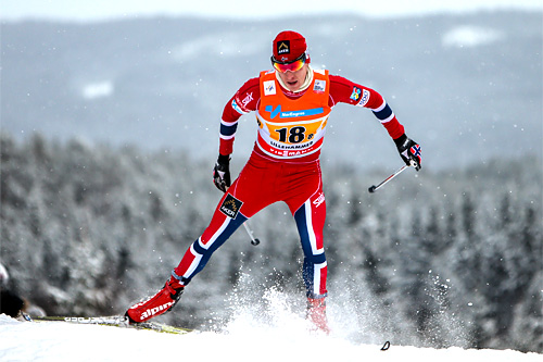 Petter Eliassen ute i løypene under verdenscupen på Lillehammer i desember 2014. Foto: Laiho/NordicFocus. Petter Eliassen ute i løypene under verdenscupen på Lillehammer i desember 2014. Foto: Laiho/NordicFocus.