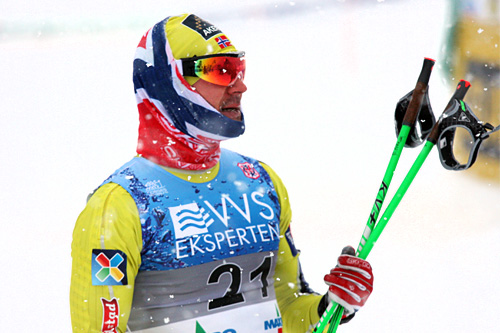 Øystein Pettersen har akkurat gjort unna sprint-prologen i norgesmesterskapet på Lillehammer 2014. Foto: Geir Nilsen/Langrenn.com. Øystein Pettersen har akkurat gjort unna sprint-prologen i norgesmesterskapet på Lillehammer 2014. Foto: Geir Nilsen/Langrenn.com.
