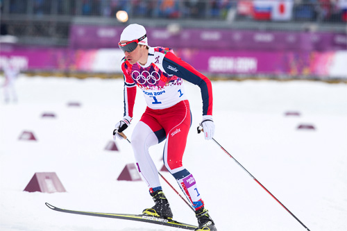 Ola Vigen Hattestad på vei mot det som til slutt endte opp med et klart OL-gull på sprinten i Sotsji 2014. Foto: NordicFocus. Ola Vigen Hattestad på vei mot det som til slutt endte opp med et klart OL-gull på sprinten i Sotsji 2014. Foto: NordicFocus.