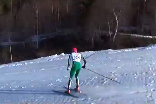 Utsnitt fra filmen Nordseter ned 2014 i regi av NTG Lillehammer Skiskyting sin YouTube-kanal. Foto: YouTube/NTG Lillehammer. Utsnitt fra filmen Nordseter ned 2014 i regi av NTG Lillehammer Skiskyting sin YouTube-kanal. Foto: YouTube/NTG Lillehammer.
