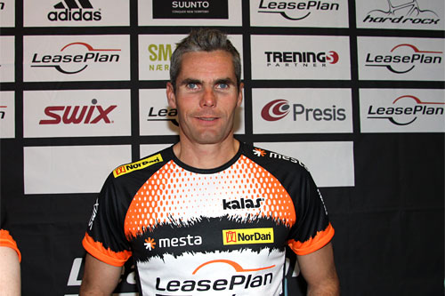 Thomas Alsgaard fra Team LeasePlan Go sin samling i Nannestad en tidligere sesong. Foto: Geir Nilsen/Langrenn.com. Thomas Alsgaard fra Team LeasePlan Go sin samling i Nannestad en tidligere sesong. Foto: Geir Nilsen/Langrenn.com.