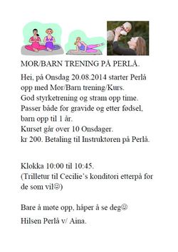 MOR barn trening aina
