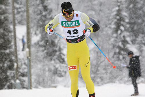 Johan Kjølstad pigget hele veien til en 3.-plass på den klassiske sprinten under Beitosprinten 2014. Her er han underveis i prologen der han leverte sjuende beste tid. Foto: Erik Borg. Johan Kjølstad pigget hele veien til en 3.-plass på den klassiske sprinten under Beitosprinten 2014. Her er han underveis i prologen der han leverte sjuende beste tid. Foto: Erik Borg.
