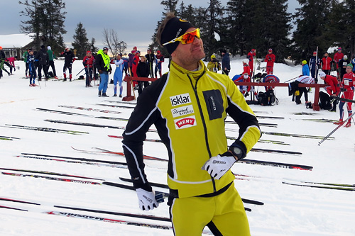 Øystein Pettersen fotografert i forkant av Romjulsrennet 2014, der han vant med ny løyperekord. Foto: Jarl Solvang. Øystein Pettersen fotografert i forkant av Romjulsrennet 2014, der han vant med ny løyperekord. Foto: Jarl Solvang.