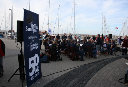 Sæby Danmark, juni 2013 - konsert ved havna