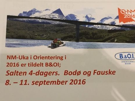 Orientering NM Bodø Fauske Orientering NM Bodø Fauske