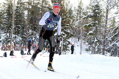 Mårten Soleng Skinstad i aksjon under Norgescupen for junior på Lygna forrige vinter. Til helgen skal seniorene ha sin Norgescup, med innlagt U23-NM, i nye løypetraseer laget for NM 2017. Foto: Erik Borg. Mårten Soleng Skinstad i aksjon under Norgescupen for junior på Lygna forrige vinter. Til helgen skal seniorene ha sin Norgescup, med innlagt U23-NM, i nye løypetraseer laget for NM 2017. Foto: Erik Borg.