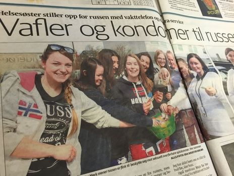 Anita Mørk russ vafler og kondomer Anita Mørk russ vafler og kondomer