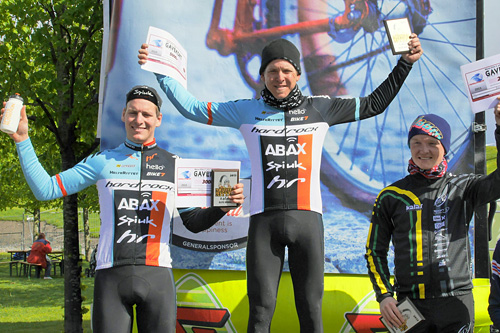 Seierspallen for herrer elite i Raumerrittet 2015. Fra venstre: Thomas Engelsgjerd (2), Gregory Saw (1) og Audun Øverbye Hanssen (3). Arrangørfoto. Seierspallen for herrer elite i Raumerrittet 2015. Fra venstre: Thomas Engelsgjerd (2), Gregory Saw (1) og Audun Øverbye Hanssen (3). Arrangørfoto.