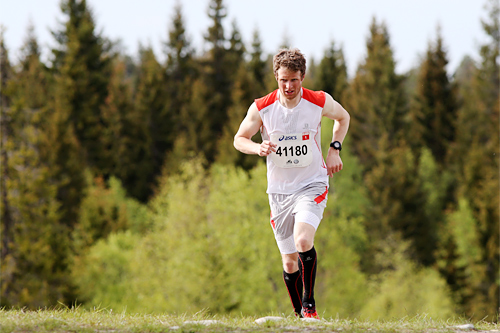 Petter Soleng Skinstad på vei mot suveren seier i en tidligere utgave av den 12 km lange HalvBirken Løp. Foto: Geir Olsen/Birken. Petter Soleng Skinstad på vei mot suveren seier i en tidligere utgave av den 12 km lange HalvBirken Løp. Foto: Geir Olsen/Birken.
