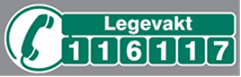 Logo for nasjonalt legevaktnummer 116117