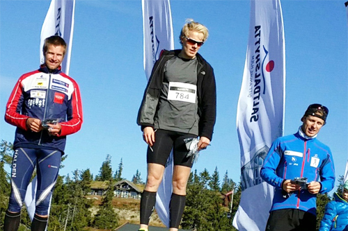 Herrenes seierspall i Monsterbakken Opp Sjusjøen 2015. Fra venstre: Emil Wingstedt (2. plass), Henrik Nøkleby (1) og Petter Soleng Skinstad (3). Foto: Privat. Herrenes seierspall i Monsterbakken Opp Sjusjøen 2015. Fra venstre: Emil Wingstedt (2. plass), Henrik Nøkleby (1) og Petter Soleng Skinstad (3). Foto: Privat.
