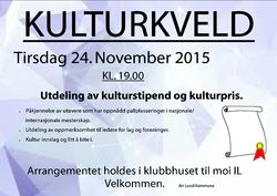Kulturkveld Plakat 2015