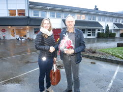 Iselin Nybø og John Skåland Iselin Nybø og John Skåland